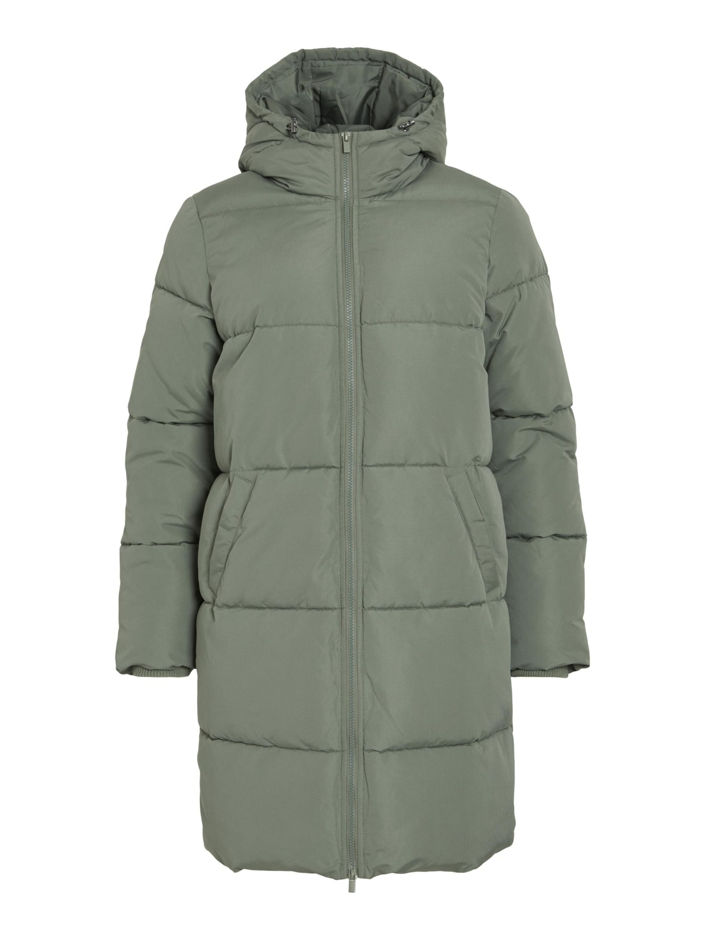 Cappotto di mezza stagione 'TRUST' di VILA in verde: frontale