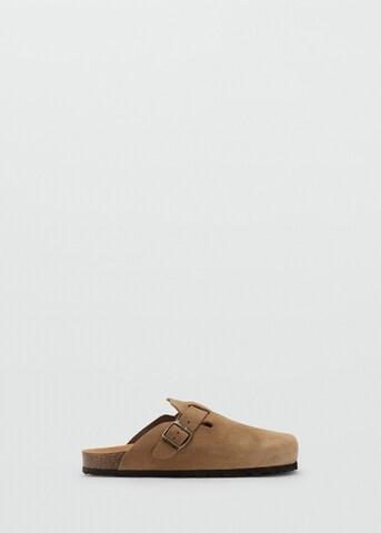 MANGO TEEN Mules 'Biot' in Beige