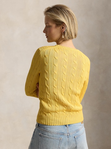 Pulover de la Polo Ralph Lauren pe galben