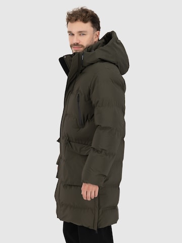 Cappotto invernale 'SaulAK' di Alife and Kickin in verde