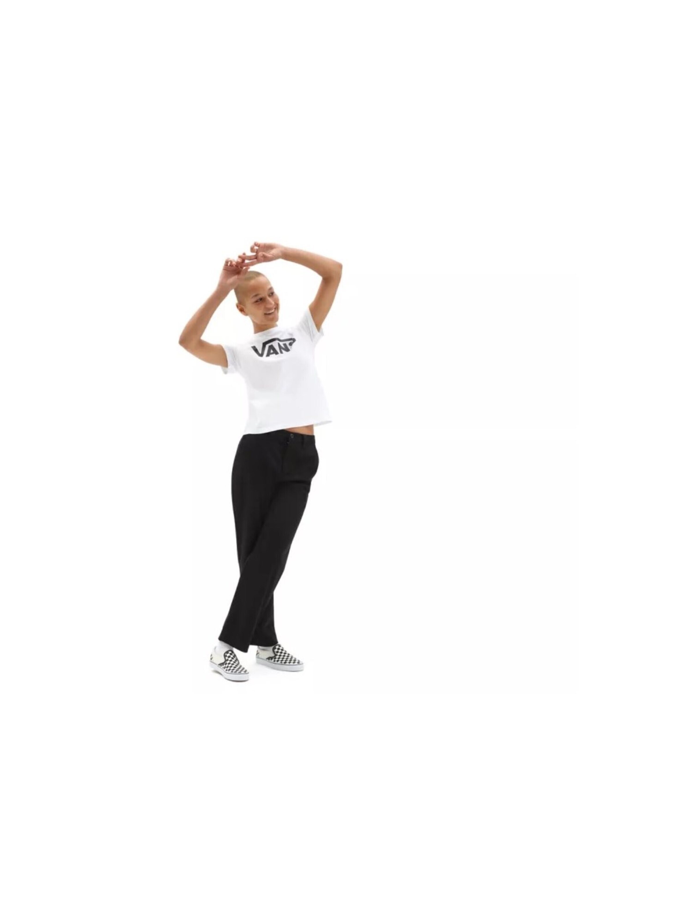 VANS Shirt 'Flying V Crew' in White