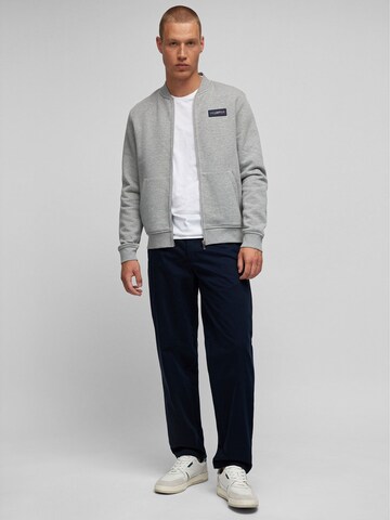 HECHTER PARIS Zip-Up Hoodie in Grey