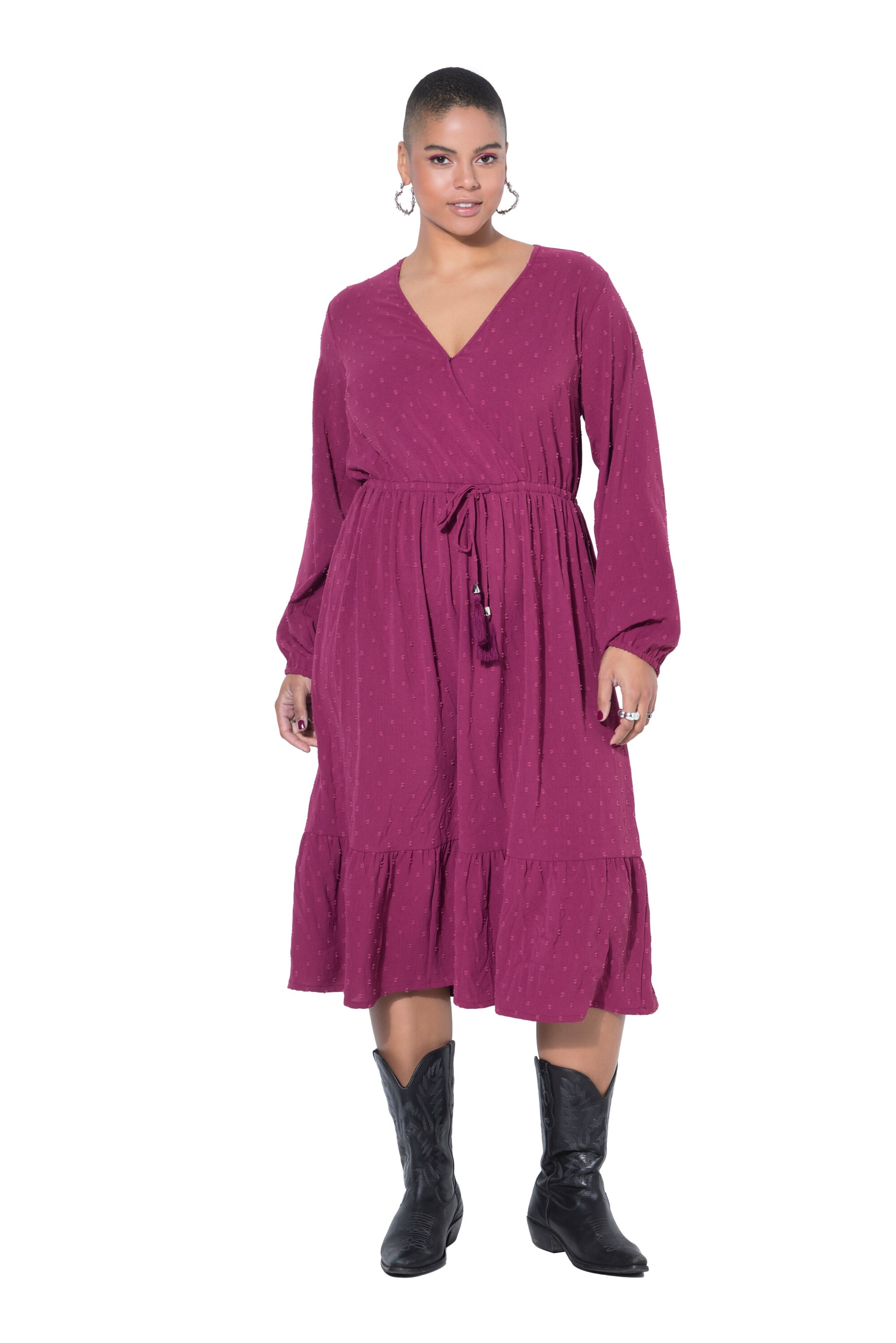 Studio Untold Dress in Pink: front