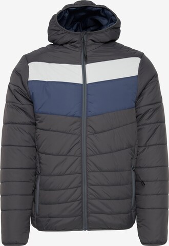 BLEND Winter Jacket 'Kristof' in Grey: front