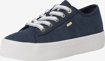 Sneaker bassa di s.Oliver in blu: frontale