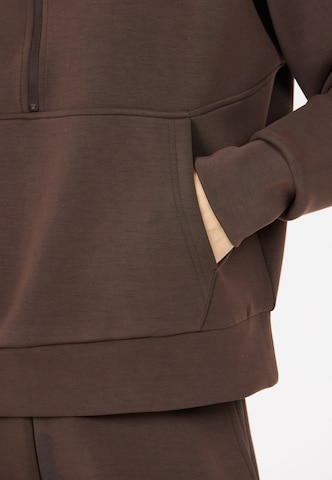 Athlecia Sportief sweatshirt 'Jillnana' in Bruin