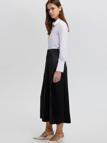 Jupe 'Pleated Skirt' Touché Privé en noir