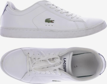 LACOSTE Sneaker 42 in Weiß: Vorderseite