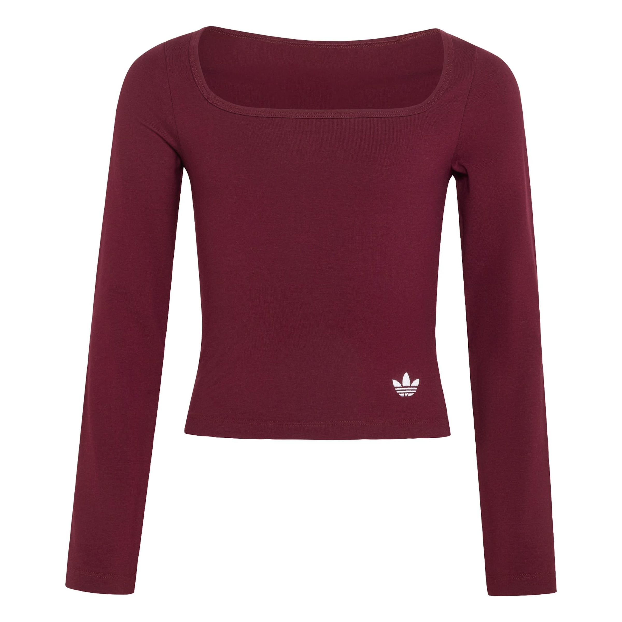 ADIDAS ORIGINALS Shirt in Rood: voorkant