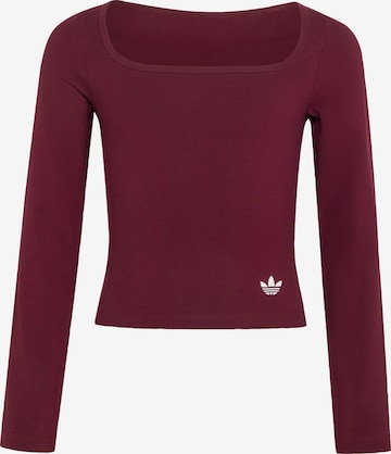 ADIDAS ORIGINALS - Camiseta en rojo: frente