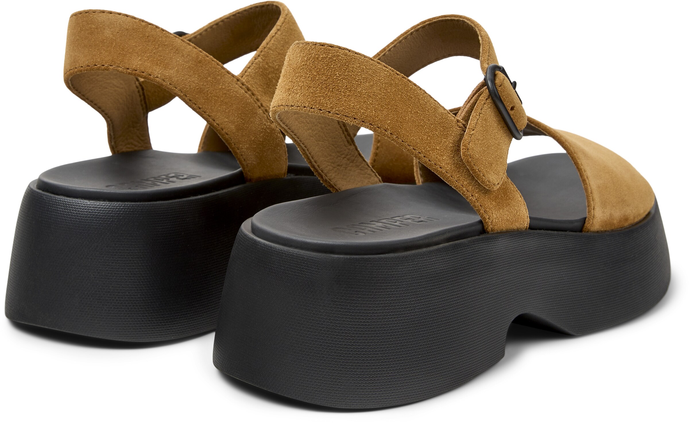 CAMPER Sandalen met riem 'Tasha' in Bruin