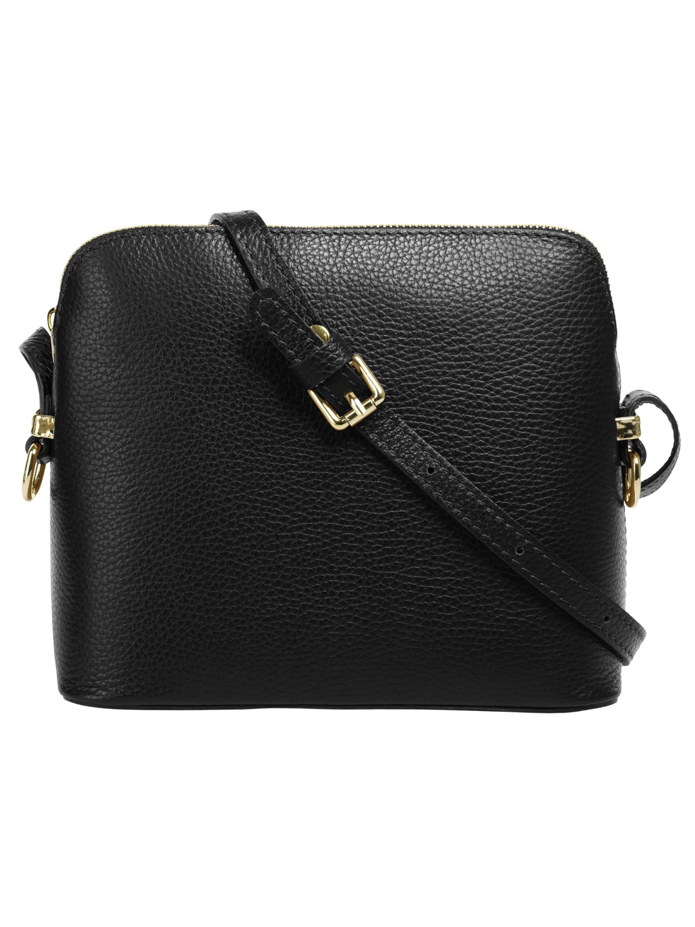 Cluty Crossbody Bag in Black: front