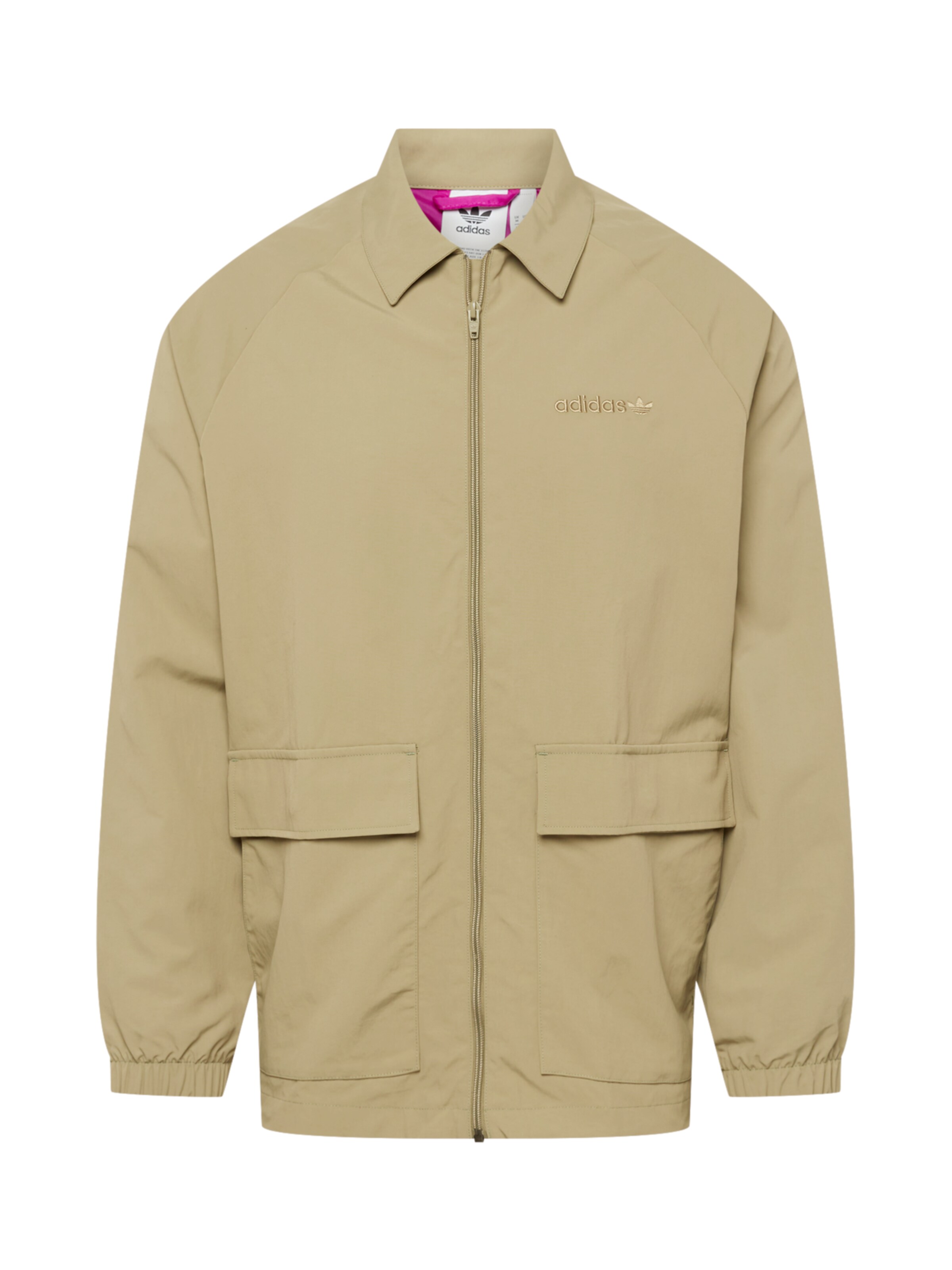 ADIDAS ORIGINALS Between-season jacket 'TRF A33' in Beige: front