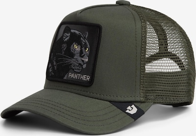 55-60 dydžio Kepurė 'Panther' iš GOORIN Bros., spalva – šviesiai geltona / tamsiai žalia / juoda, Prekių apžvalga