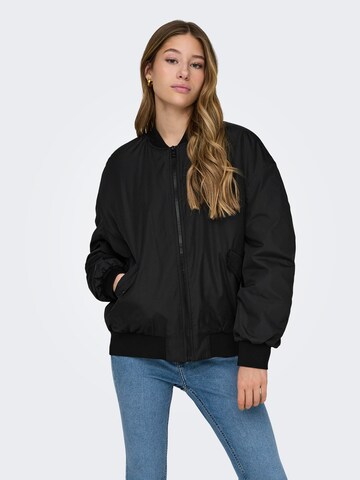 JDY Between-Season Jacket 'DIXIE' in Black: front