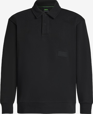 BOSS Sweatshirt in Schwarz: Vorderseite