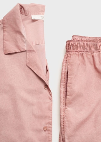 MANGO Pyjamahose 'Felipe' in Pink