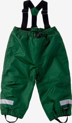 Villervalla Regular Pants in Green: front