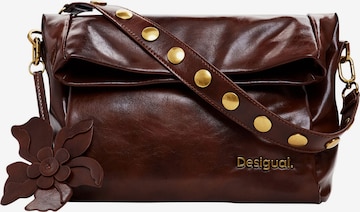 DesigualTorba preko ramena - smeđa boja: prednji dio
