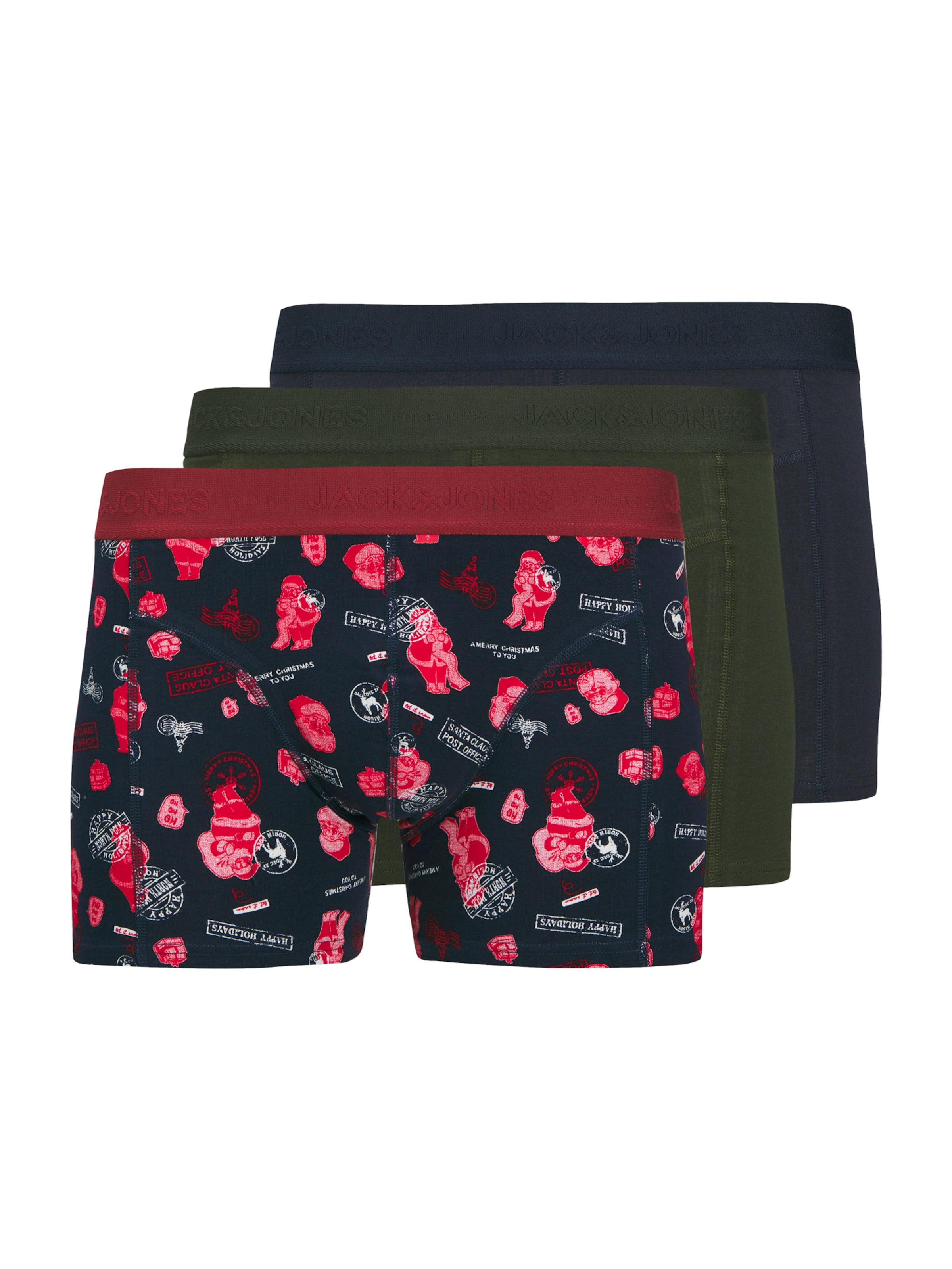 JACK & JONES Boxerky 'JACHOLIDAY' - Modrá: predná strana