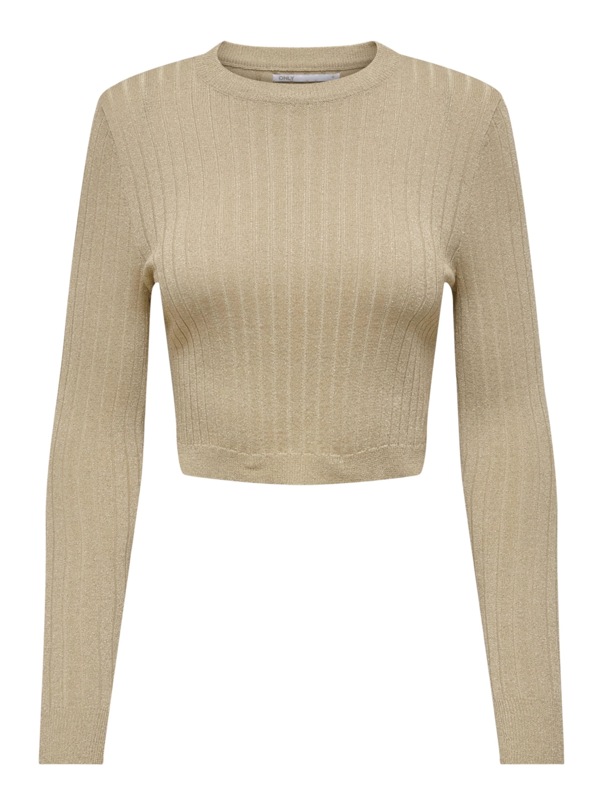 Pull-over 'Luxe' ONLY en beige : devant
