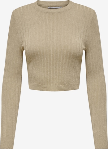 ONLY Pullover 'Luxe' in Beige: Vorderseite
