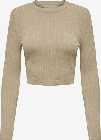 ONLY - Jersey 'Luxe' en beige: frente