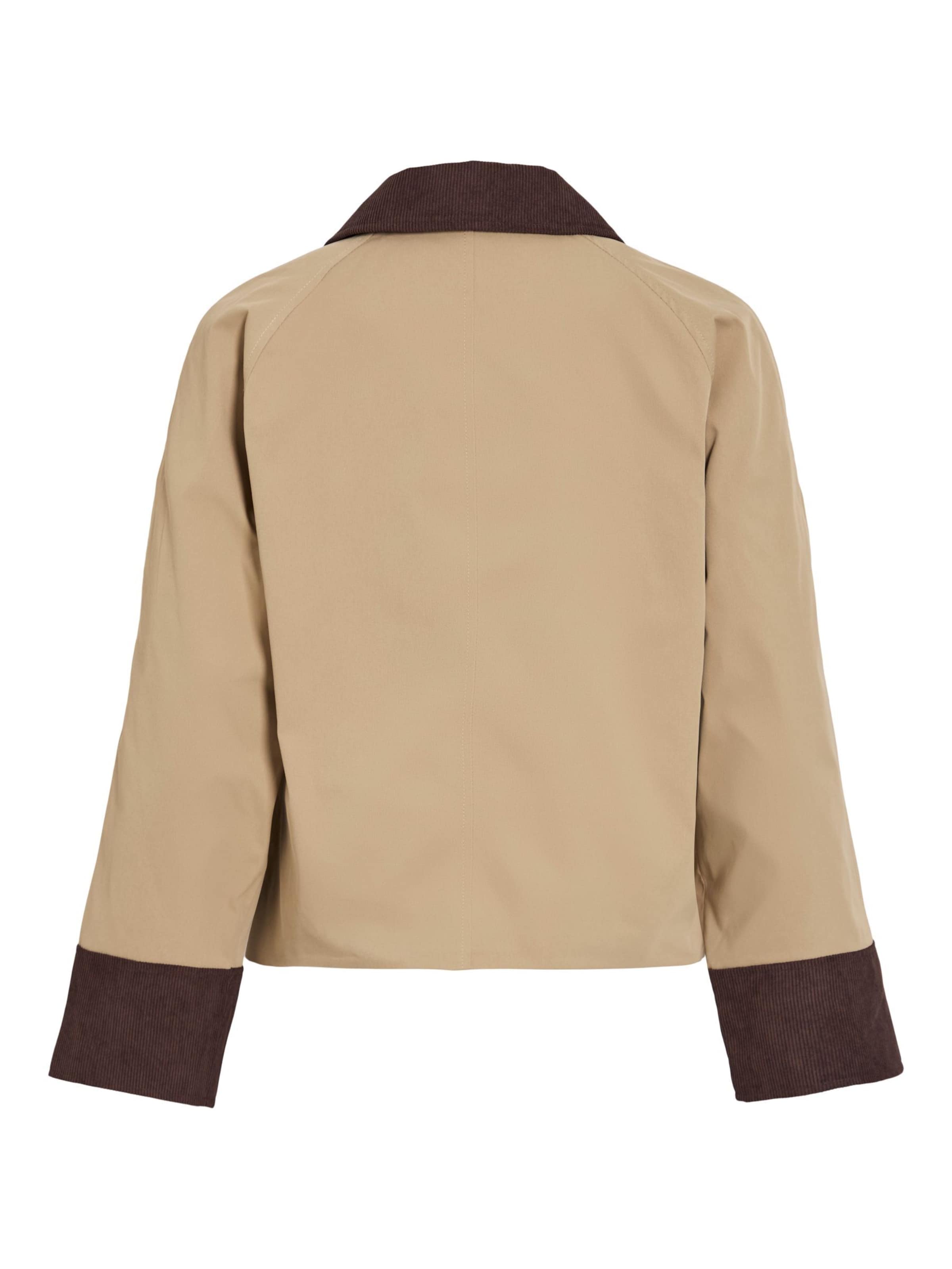 VILA Overgangsjakke 'VIEMELIE' i beige