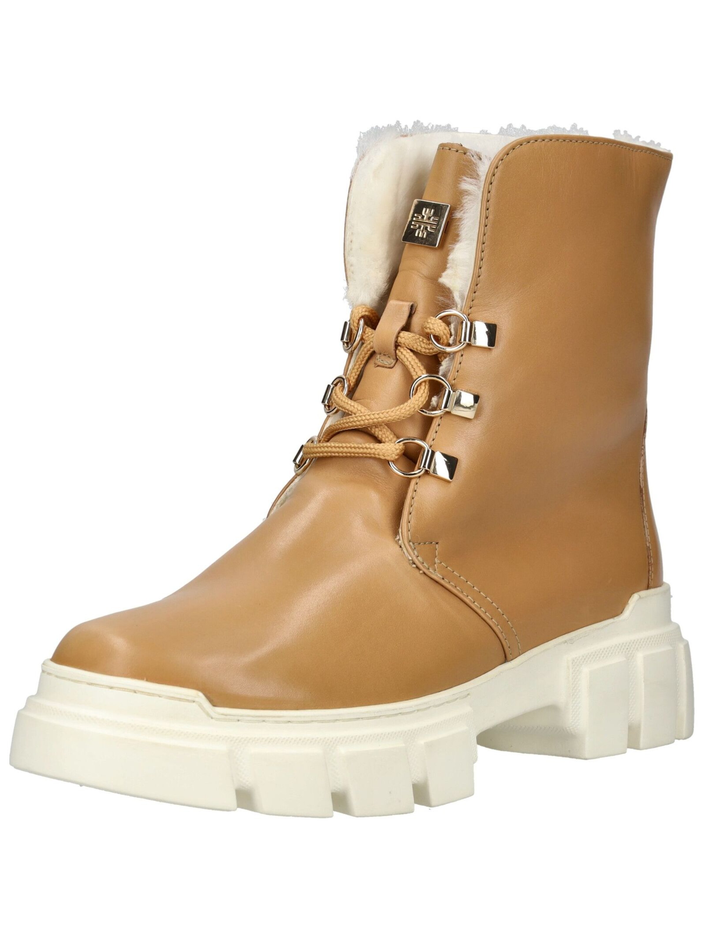 Stivaletto stringato di Högl in marrone: frontale