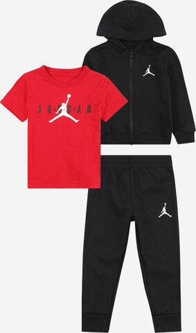 Set de la Jordan pe negru: față