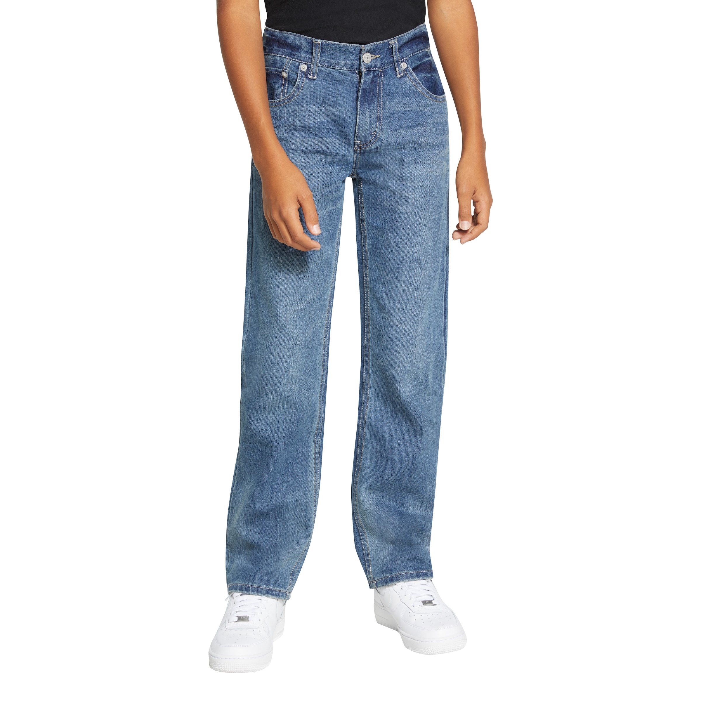 Levi's Kids Normální Džíny – modrá: přední strana