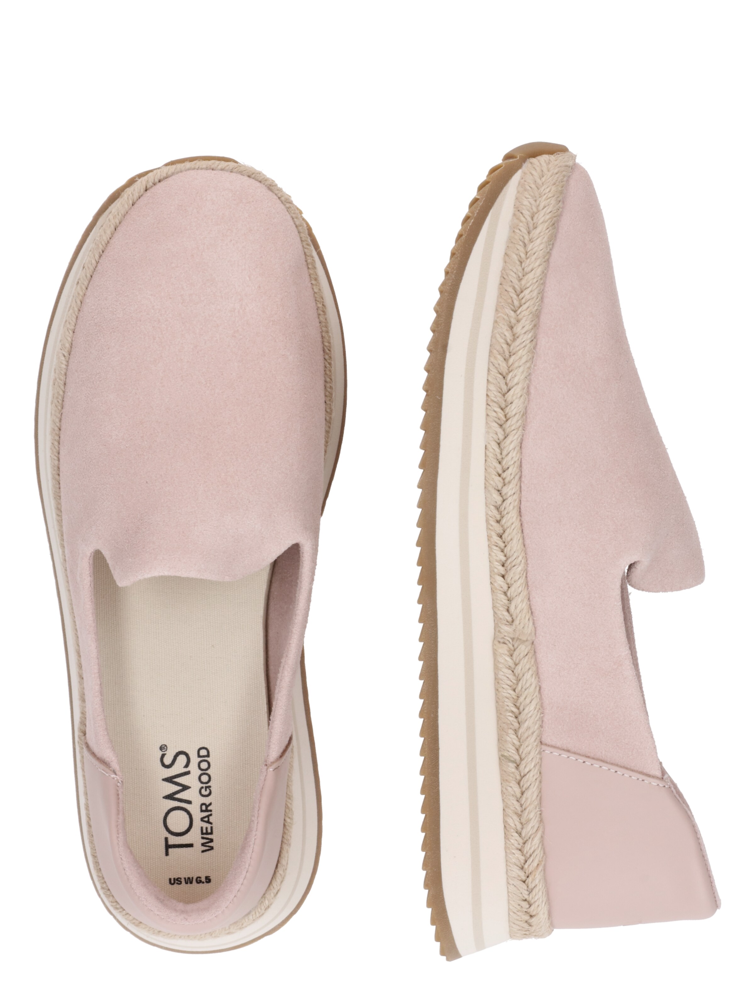 TOMS Espadrillo 'JOCELYN' värissä vaaleanpunainen