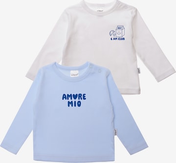 LILIPUT Langarmshirt 'Amore Mio' in Blau: Vorderseite