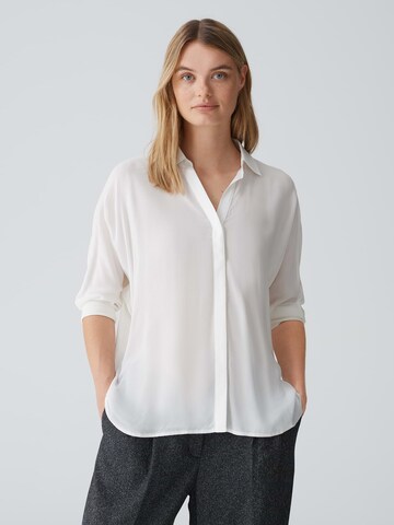 OPUS Blouse 'Flavena' in White: front