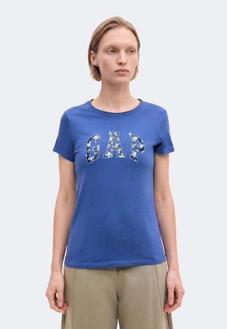 Tricou 'CLSC' de la GAP pe albastru: față