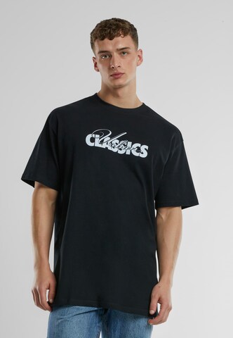 Urban Classics Tričko 'Cursive Bold' - Čierna