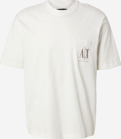 ARMANI EXCHANGE Camisa em XS em bege escuro / offwhite, Vista do artigo