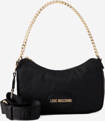 Sac bandoulière Love Moschino en noir : devant