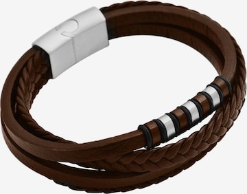 Akzent Bracelet 'Girum' in Brown: front