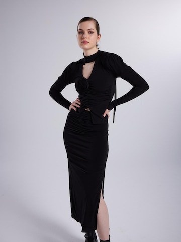 HOLLY LOLLY Bluse‌‌‌‌‌ in Schwarz