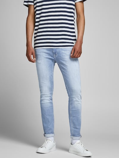 JACK & JONES Kavbojke 'AGI 002 NOOS' | moder denim barva, Prikaz modela