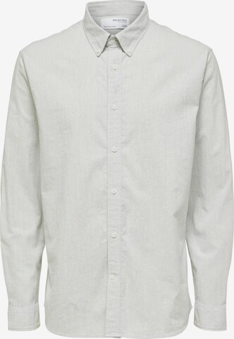 Coupe regular Chemise 'REGNICK' SELECTED HOMME en bleu : devant