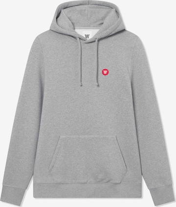 WOOD WOOD Collegepaita 'Ash' värissä harmaa: etupuoli