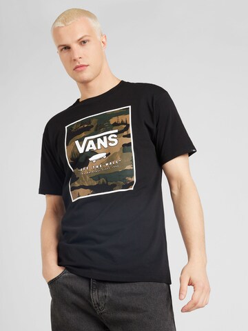 VANS - Camisa em preto: frente