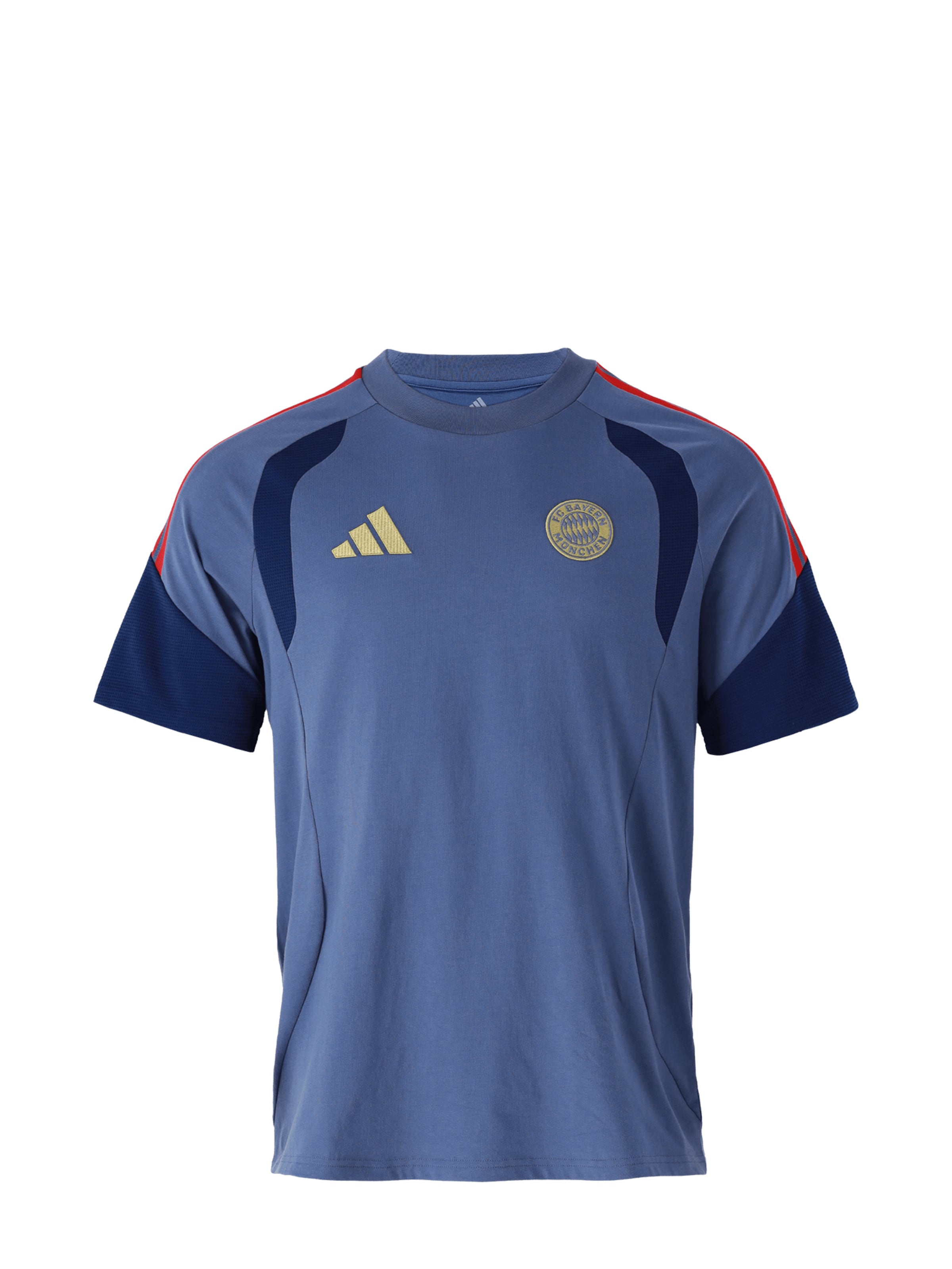 ADIDAS PERFORMANCE T-Shirt Teamline in Blau: Vorderseite