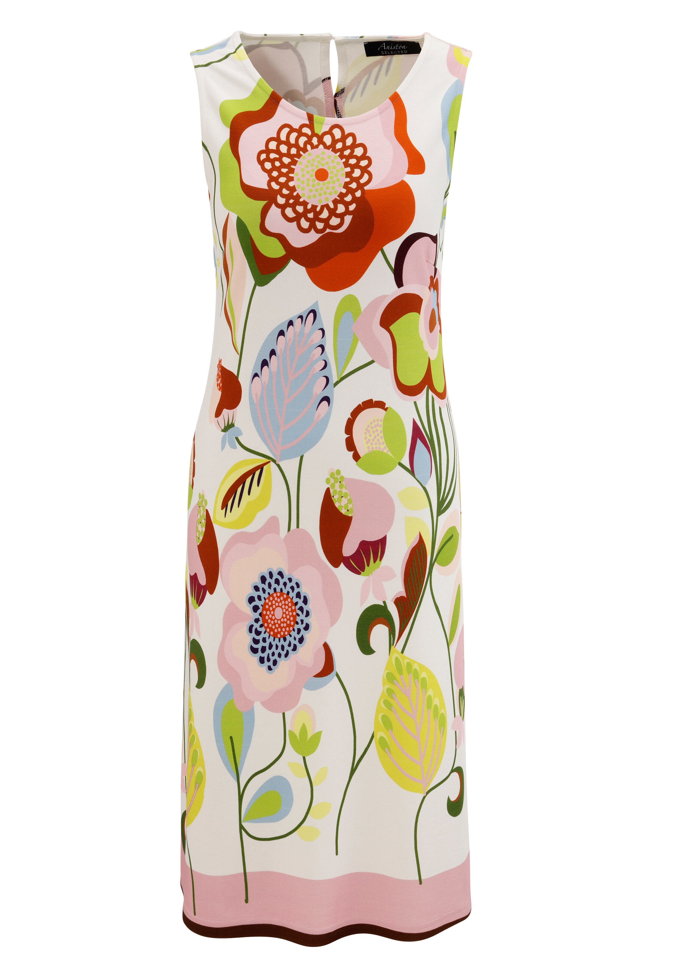 Aniston SELECTED Kleid in Weiß: Vorderseite