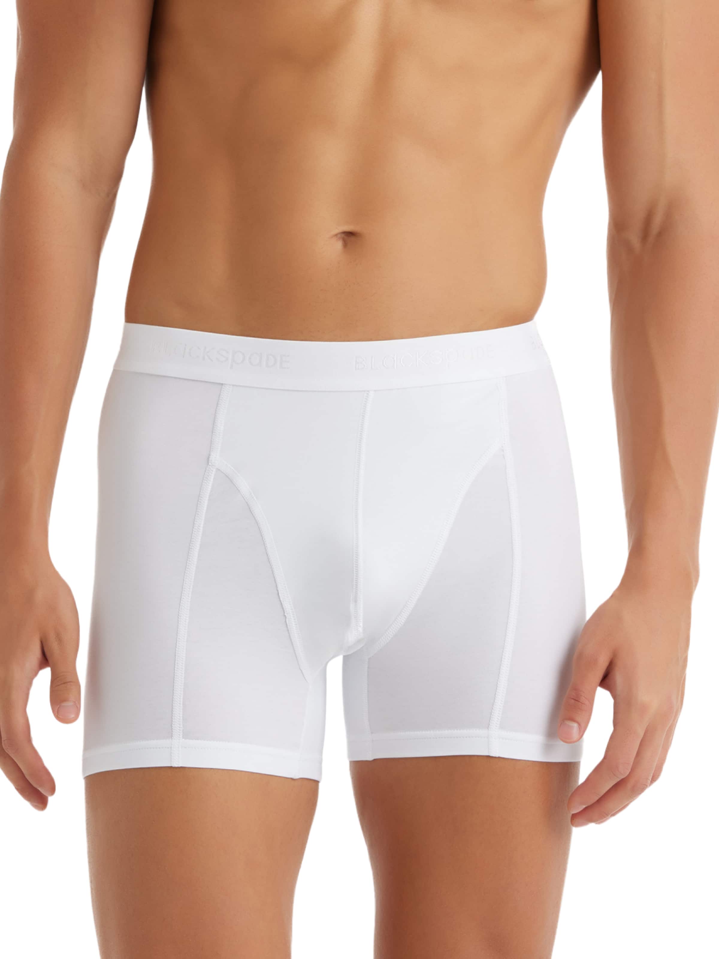 Blackspade Boxershorts in Wit: voorkant