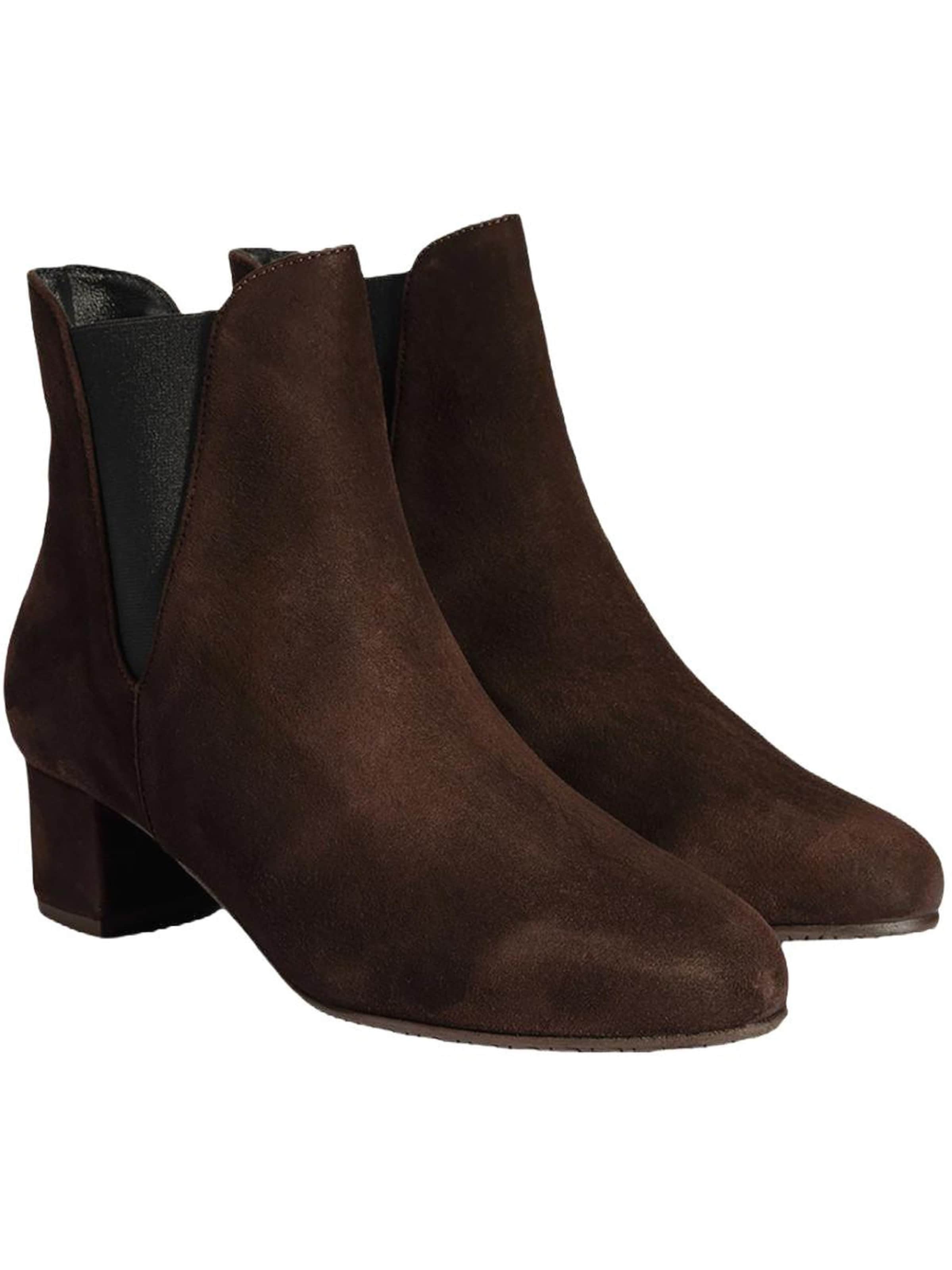Desa Boots 'Stiefeletten' in Brown: front