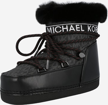 MICHAEL Michael Kors Škornji za v sneg 'ZELDA' | črna barva: sprednja stran