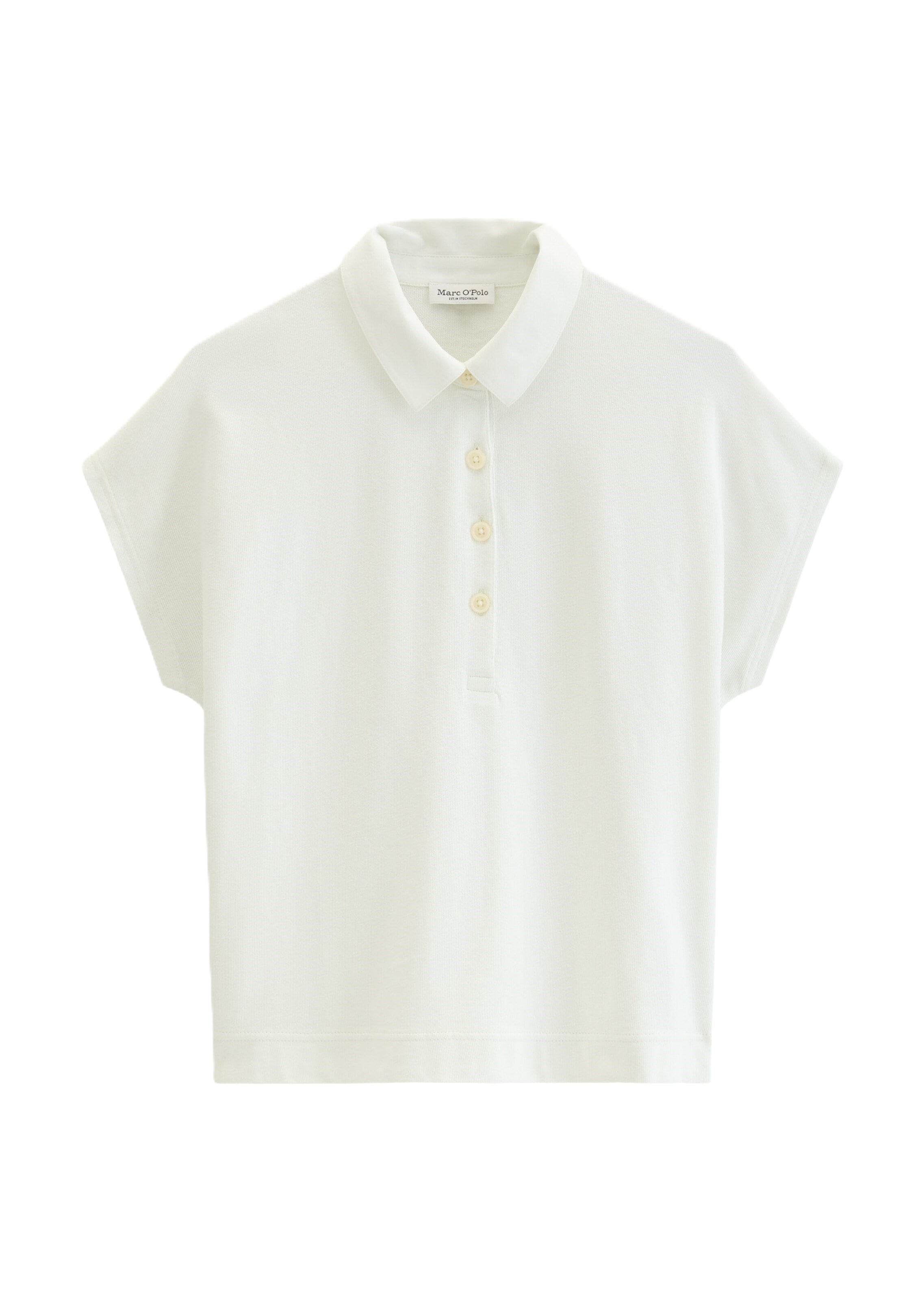 Marc O'Polo Poloshirt in Weiß: Vorderseite